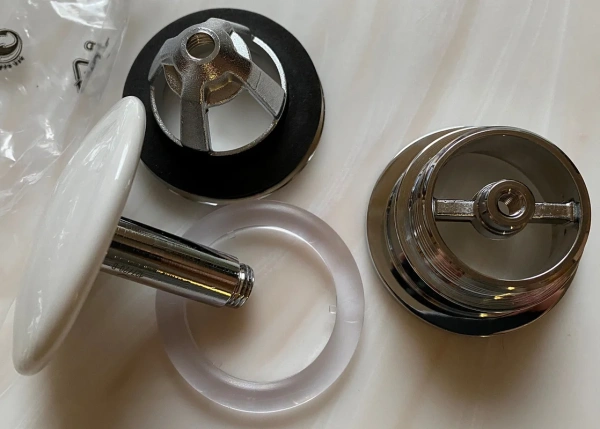 донный клапан jacob delafon e78263-00 белый глянец