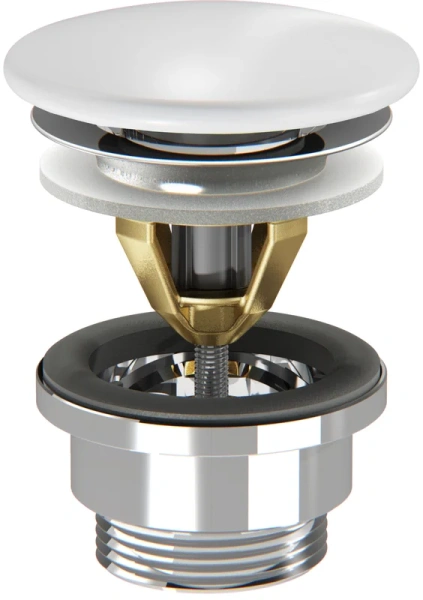 Донный клапан Jacob Delafon E78263-00 белый глянец