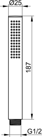 душевой набор с термостатом keuco ixmo 59602 370001 черный матовый