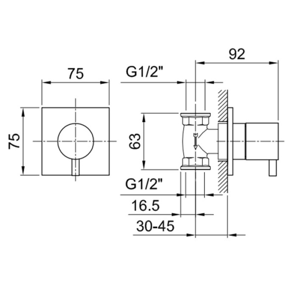 внутренняя часть fantini 19 00 4035a запорного вентиля