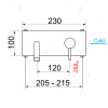 смеситель для раковины rgw shower panels sp-45-10 b 21140545-04 черный