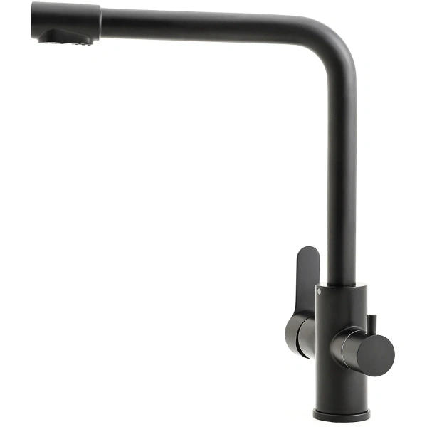 смеситель для кухни с подключением к фильтру orange steel m99-008b