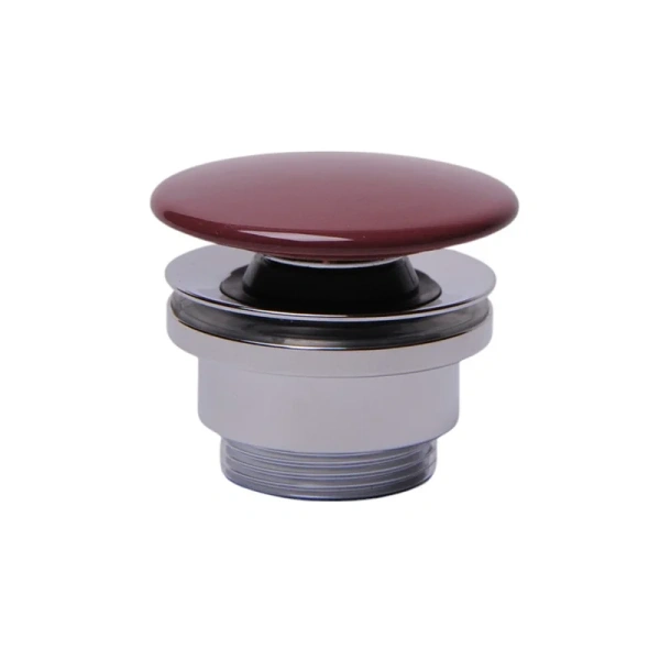 Донный клапан Plumberia Selection Ixo ceramica XO212MG для раковины, без перелива, глянцевый мелограно