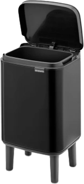 Мусорное ведро Brabantia Bo Hi 227028 4 л, матовое черное