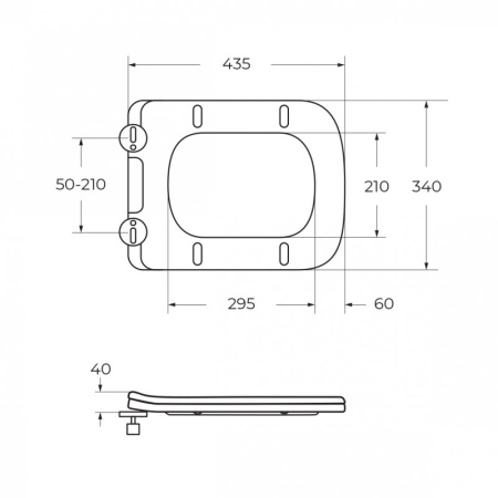 унитаз-моноблок belbagno neon bb8617cpr-mn/sc безободковый с сиденьем микролифт.