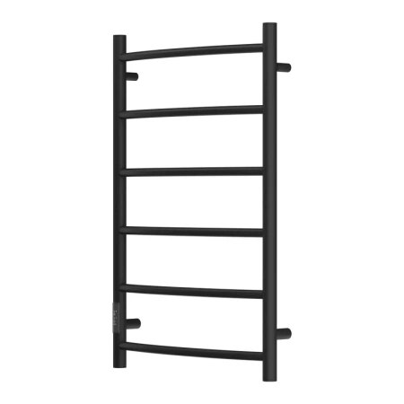 полотенцесушитель point афина pn04758b электрический, 50x80 см, черный