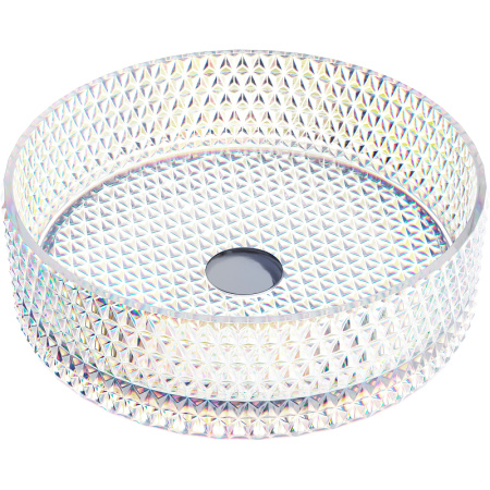 Раковина Ceramicanova Cristal CN6059 накладная, Ø36 см, неон Раковина Ceramicanova Cristal CN6059 накладная, Ø36 см, неон