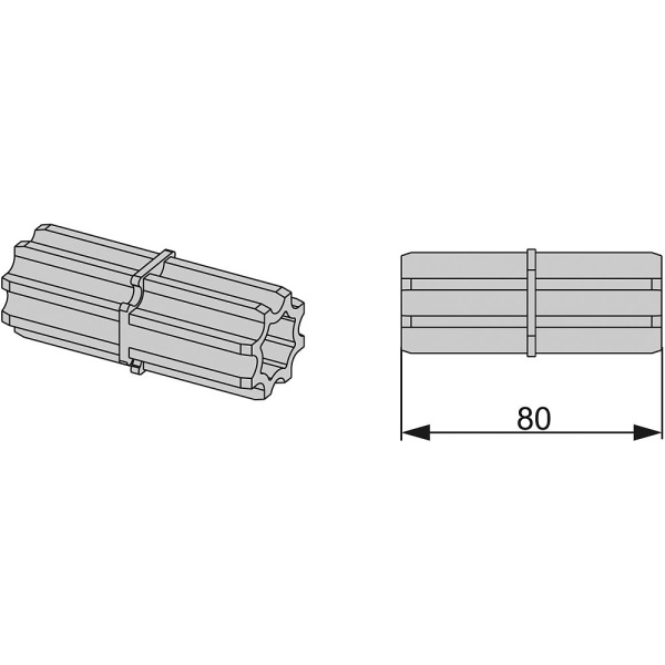 торцевое соединение профиля tece teceprofil 9010009
