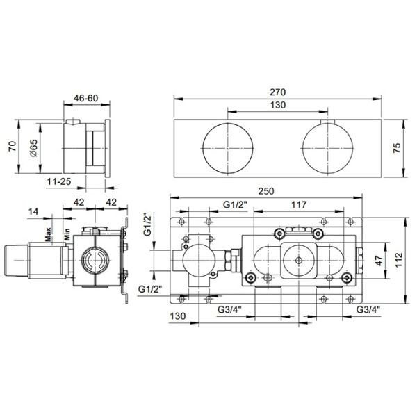 внутренняя часть fantini 19 00 d273a для смесителя