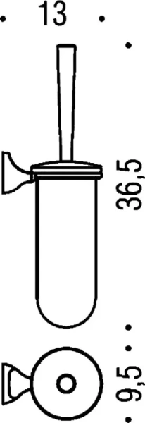 Ёршик для унитаза Colombo Design Melo В1207.000