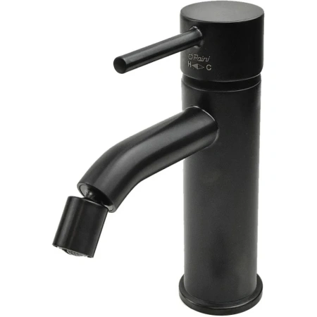 Смеситель Paini Cox 78PZ304O для биде, без донного клапана, черный матовый