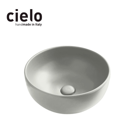 Раковина накладная 40 см CIELO Shui SHBA40 PM, цвет Pomice