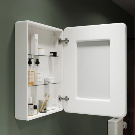 зеркальный шкаф sancos diva 600х150х800, с подсветкой, арт.di600