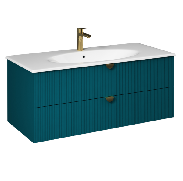 раковина isvea sistemax 10sx50121sv подвесная, 121x50.5 см, белый