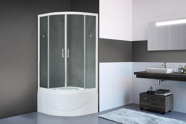 душевой уголок royal bath rb 100bk-t