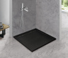 душевой поддон из искусственного камня cezares tray as 100х100 tray-as-a-100-30-nero черный матовый
