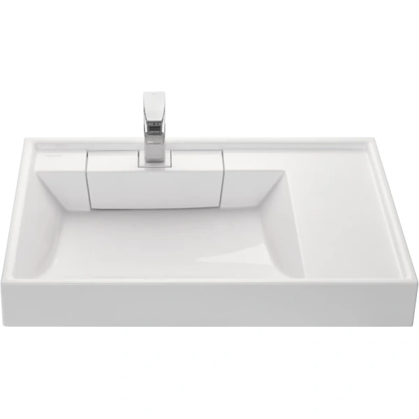 раковина акватон рейн 1a72113krw010 над стиральной машиной, 80x50 см, белая