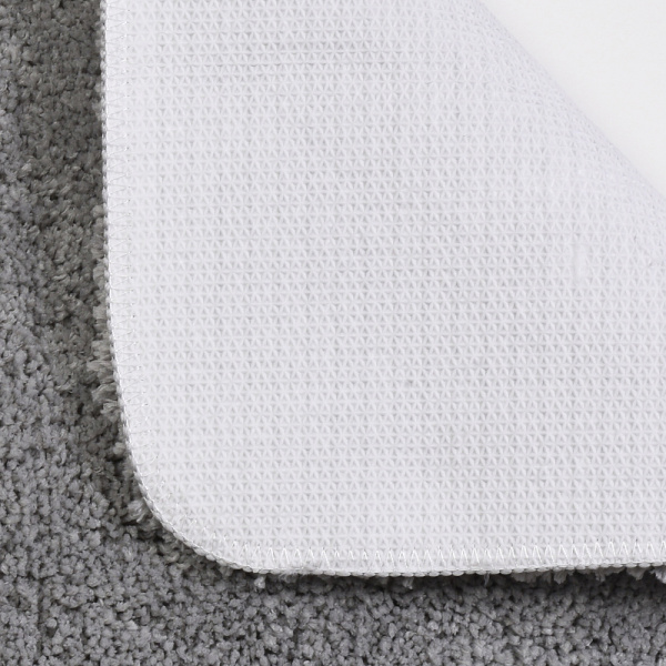 Коврик для ванной комнаты WasserKRAFT Kammel 90х57 BM-8312 Silver