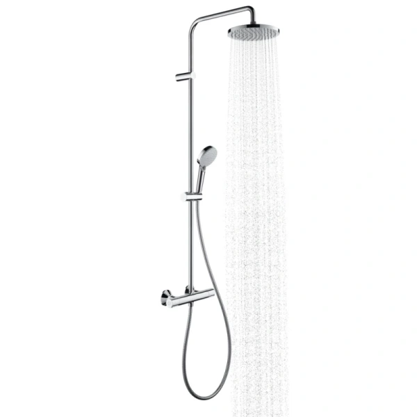 душевая система hansgrohe vernis blend showerpipe 200 1jet 26276000