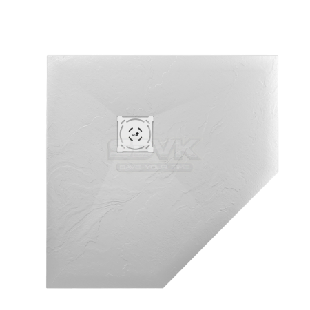 Душевой поддон из искусственного камня RGW Stone Tray ST/T-W 80×80 16155088-01 белый