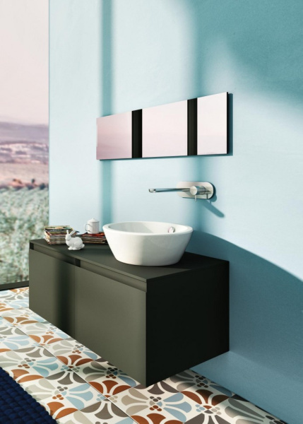 раковина catalano velis 142vl00 накладная, ø42 см, белая