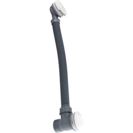 Слив-перелив WasserKRAFT Mindel A158 click-clack, белый матовый