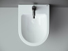 биде ceramicanova metropol cn4003 подвесное, белое