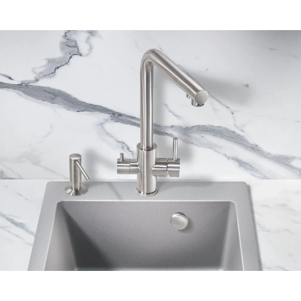 смеситель для кухни с подключением к фильтру milacio ultra mcu.553.ss