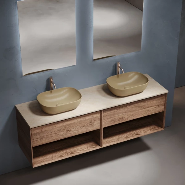 столешница sancos tt160a2x 159 см, кремовый