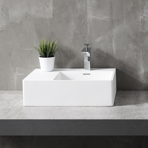 раковина 56x38.5 см abber stein as2644 r