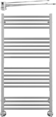 Полотенцесушитель водяной Terminus Аврора П20 500*1006 4620768886546 с полотенцедержателем