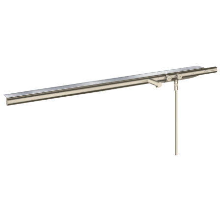 Смеситель для душа Axor ShowerPipe 45421820 термостатический, 120 см, шлифованный никель