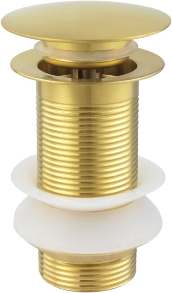 Донный клапан Allen Brau Priority 5.31024-GB для раковины, без перелива, брашированное золото