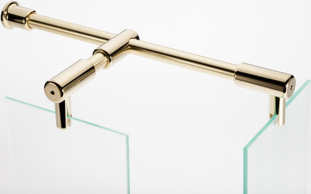 душевой уголок vegas glass afp-fisux 120*90 09 01 профиль золото, стекло, стекло прозрачное