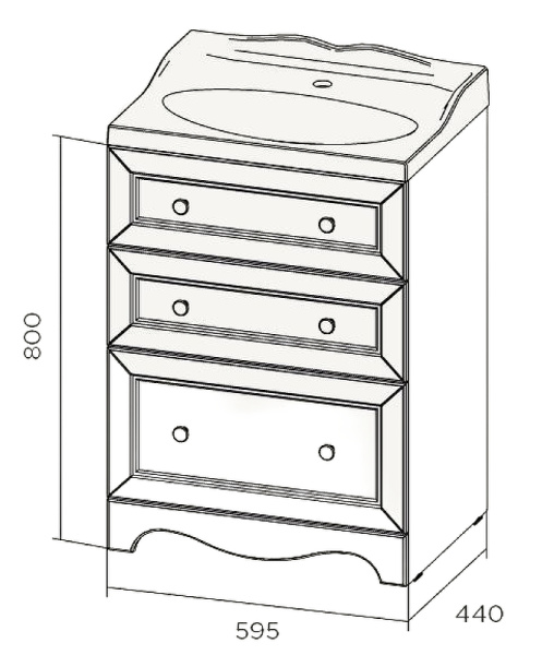 тумба с раковиной 1marka avanti 60н у99204 белый глянец тумба с раковиной 1marka avanti 60н у99204 белый глянец