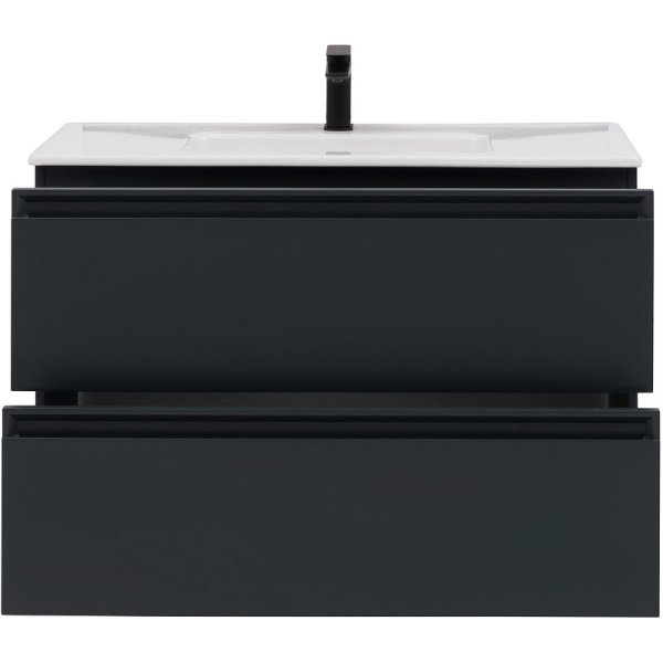 тумба под раковину allen brau eclipse 100 1.e1003.am подвесная антрацит матовый