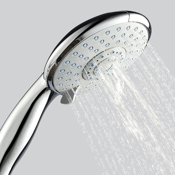 душевая лейка wasserkraft a003 цвет хром