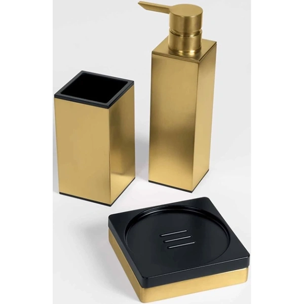 Colombo MiniQ Мыльница настольная, цвет:золото матовое