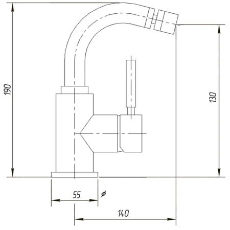 смеситель migliore fortis 31543 для биде, с донным клапаном, хром