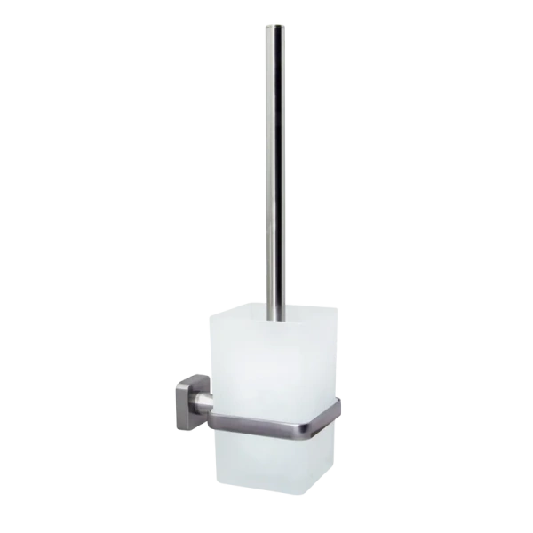 Ёршик для унитаза WasserKRAFT K-8727, никель