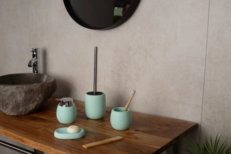 ёршик для унитаза ridder lina 2161403 бирюзовый