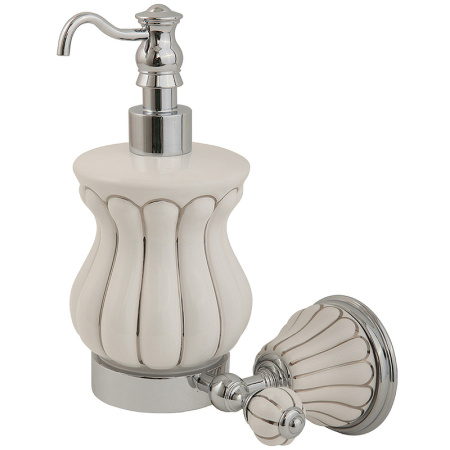 Дозатор для мыла Migliore Olivia 17546 белый | хром