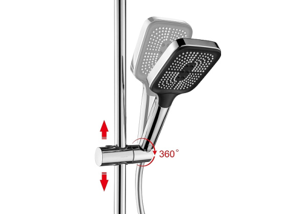 душевая система aquatek поларис aq3040cr цвет хром