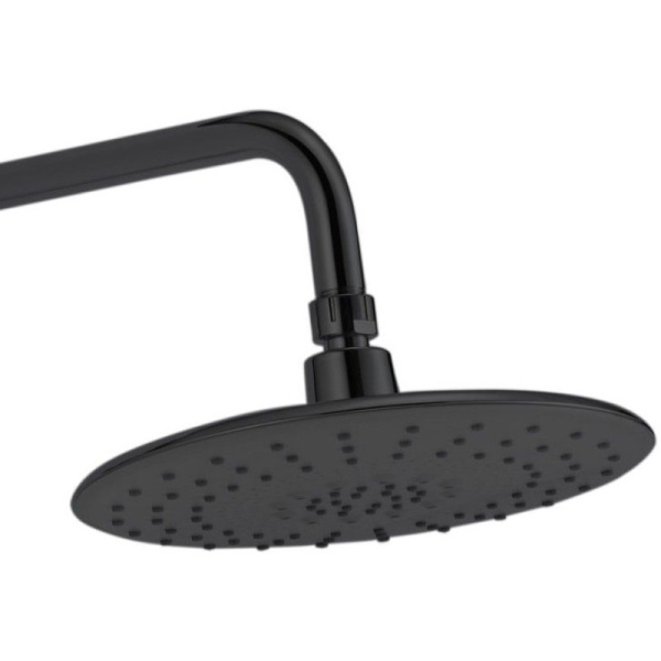 душевая система 200 мм haiba hb24814-7 черный матовый