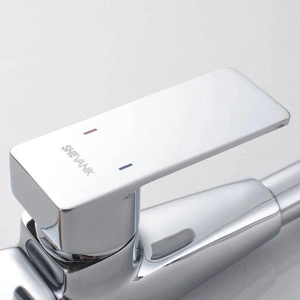 смеситель для кухни shevanik s543-9 с гибким изливом, хром