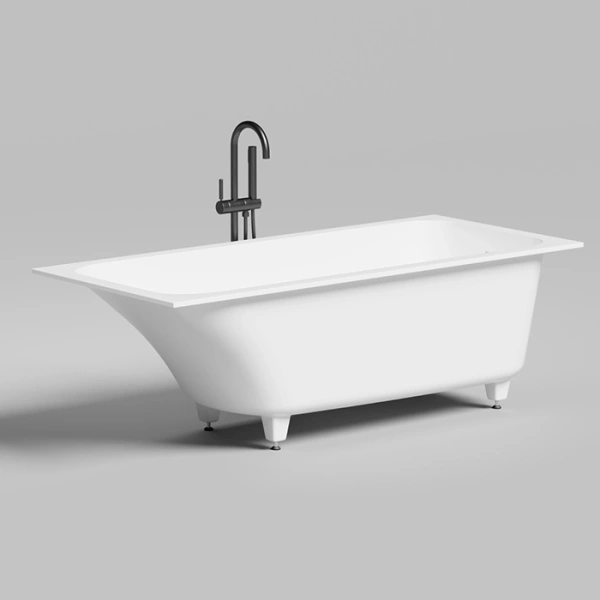 salini salini orlanda kit встраиваемая ванна 170х75х60cм., "up&down", сифон, щелевой слив-перелив, мат-л: s-sense, цвет: белый глянцевый