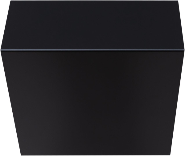 Полка Aquanet Магнум 00302223 28x28 см, квадрат, черный матовый