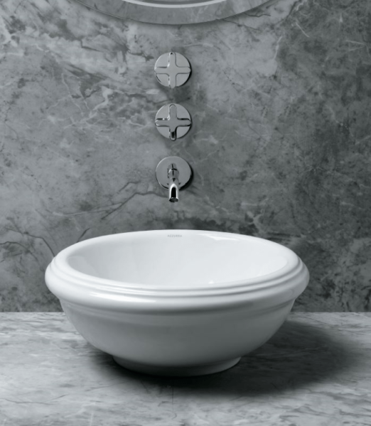 раковина-чаша azzurra jubilaeum 45 jula04518000bi/(jub50/app bi)*0 белая