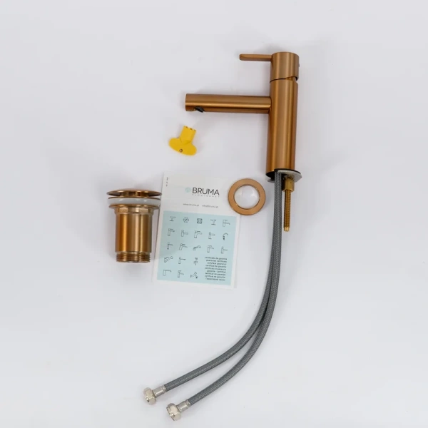 смеситель для раковины cezares leaf leaf-lsm1-ss sunset