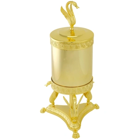 Ведро для мусора Migliore Luxor 26154 цвет золото